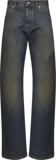 Fendi, Dame, Jeans, Blå, W24,