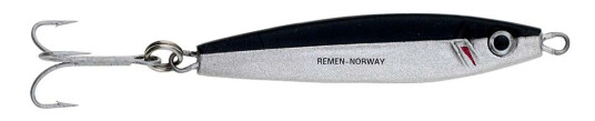 Remen Atomsilda sluk, 50 gram - Sort/Sølv