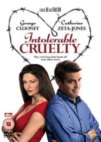 Intolerable Cruelty DVD 2012 George Clooney, Coen DIR cert 12 Englist Brand New