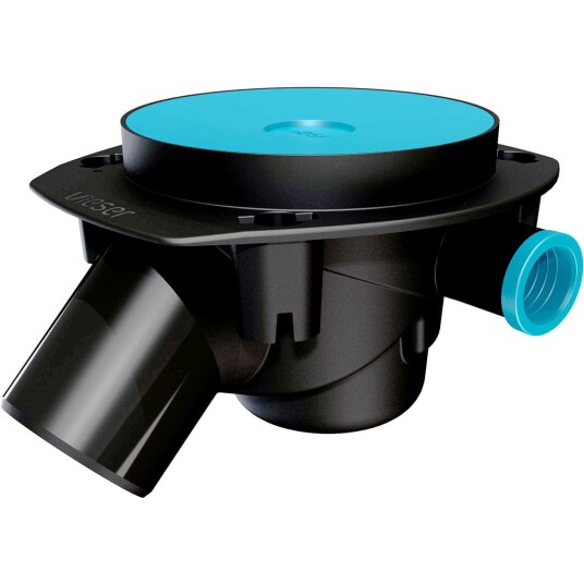 Vieser One Gulvsluk DN 75 45gr 3x32/40 Vieser One Gulvsluk DN 75 45gr 3x32/40