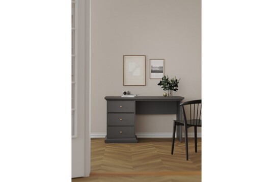 Shoiba Skrivebord 62x130 cm Grå