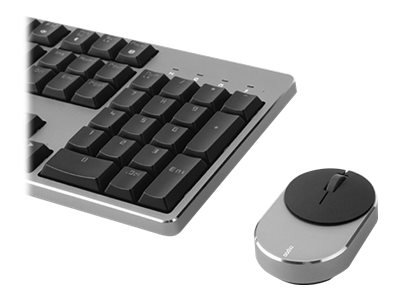 Rapoo M600mini - Mus - Trådløs - 2.4 Ghz, Bluetooth 4.0, Bluetooth 3.0 - Usb Trådløs Mottaker - Svart