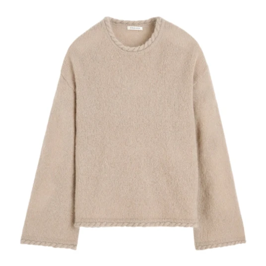 By Malene Birger Dame Strikkevarer Beige M,