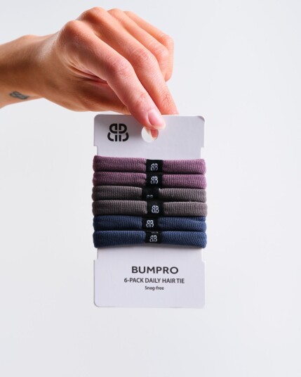 Bumpro 6-pack Daily Hair Tie Multicolor -