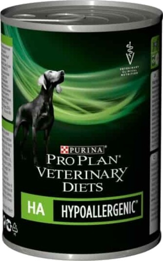 Purina Pro Plan Veterinærfôr for hunder med matallergi HA Mousse 400 g