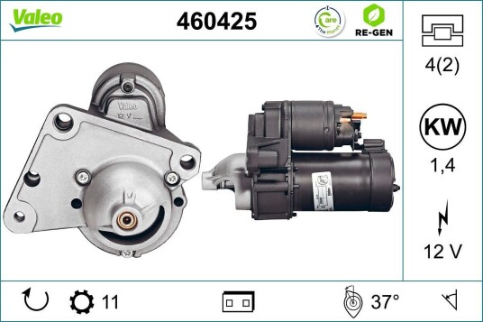 Starter VALEO 460425 Starter VALEO 460425