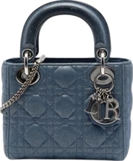 Dior Vintage Dame Blå Dior Vintage Dame Blå