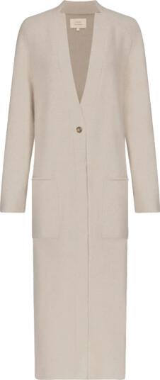 Loulou Studio Dame Strikkevarer Beige S,
