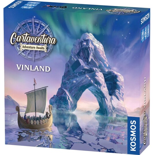 Thames & Kosmos Cartaventura: Vinland Brettspill Engelsk 12+ 1-6 Spillere Thames & Kosmos Cartaventura: Vinland Brettspill Engelsk 12+ 1-6 Spillere