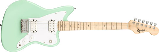 Squier Mini Jazzmaster Hh Surf Green, Maple Fingerboard Squier Mini Jazzmaster Hh Surf Green, Maple Fingerboard