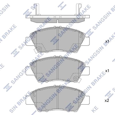 Hi Q SP1463 Bremseklosser