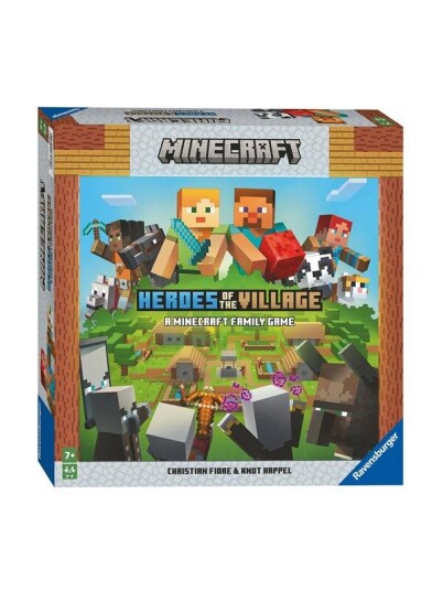 Ravensburger Minecraft Heroes of the Village Board Game EN/DE/FR/ES/IT/NL/PT