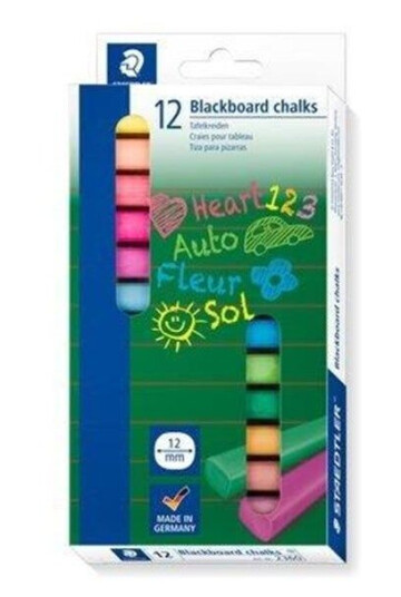Staedtler 2360 Blackboard chalk assorted colours Staedtler 2360 Blackboard chalk assorted colours