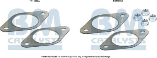Montasjesett, sot- / partikkelfilter BM CATALYSTS FK11305