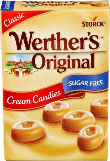 Werther's Orginal Sugar free box 42g Werther's Orginal Sugar free box 42g