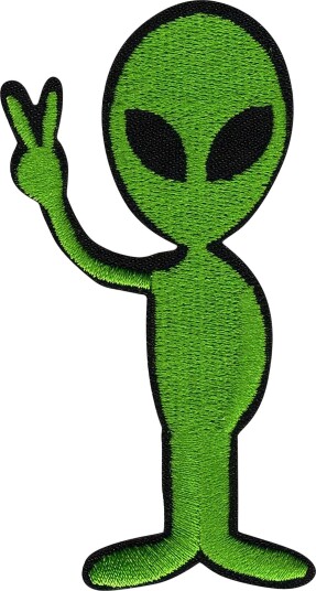Märkbar Stoffmerke Alien I-2-1