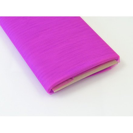 Diverse Tyllstoff Nylon 17 Fluorescerende Rosa 145cm 50cm