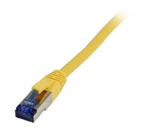 Patchkabel Rj45 Cat6a 500Mhz 10M Gelb Sstpsftp Tpelszhsuperflex Awg26 Synergy 21