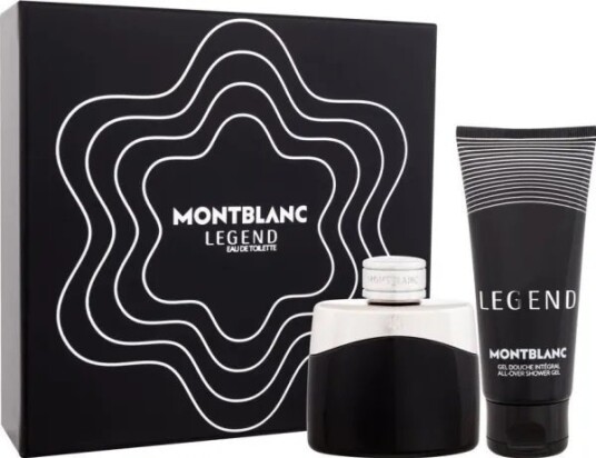 Mont Blanc Legend Gaveeske for Menn - Parfyme Set med EDT og Dusjgel 50ml/100ml