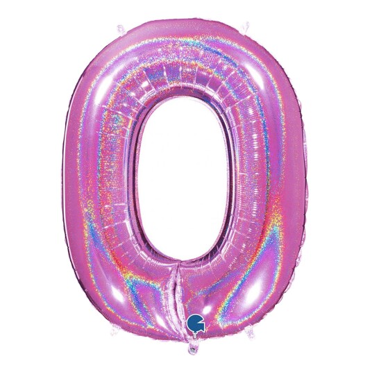 Ballongkungen AB Tallballong Glitter Rosa - Tallet 0