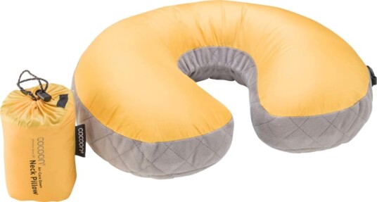 Cocoon U-Shaped Neck Pillow OneSize, Sunflower/Grey