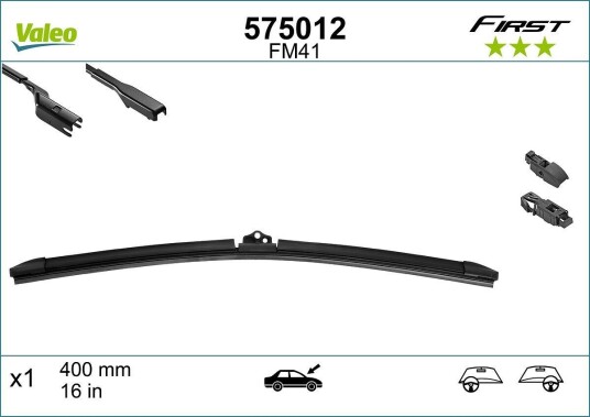 VALEO 575012 Vindusvisker