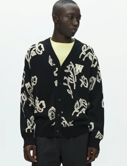 WOOD WOOD Wwleif Cardigan 25375 Black XS WOOD WOOD Wwleif Cardigan 25375 Black XS