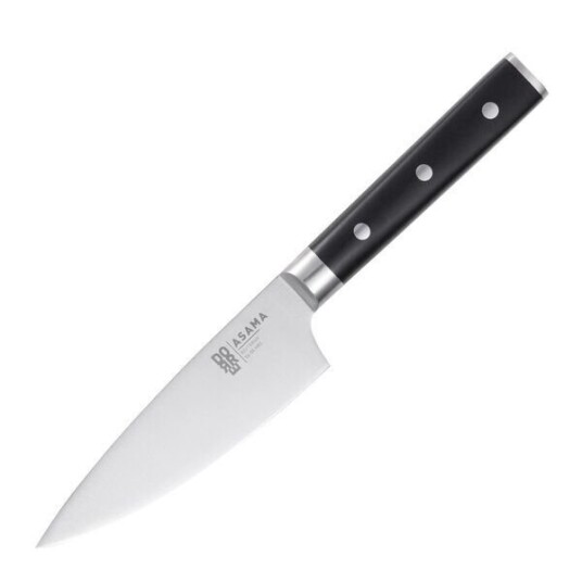 Dorre   Asama kokkekniv 15 cm svart/sølv