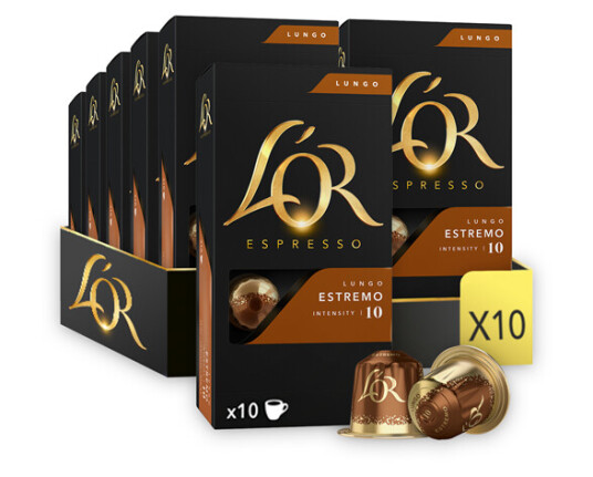 L'OR Espresso 10 Estremo - 10 capsules L'OR Espresso 10 Estremo - 10 capsules