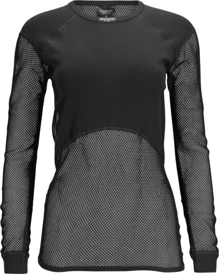 Brynje Women"s Wool Thermo Shirt Black XXL Brynje Women"s Wool Thermo Shirt Black XXL