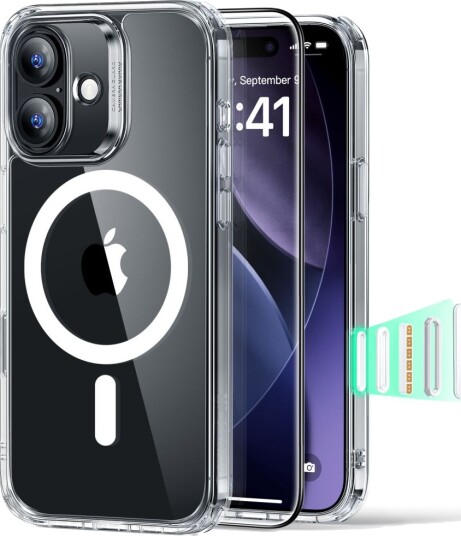 ESR HaloLock Classic Hybrid Mobildeksel til iPhone 17 - Klar