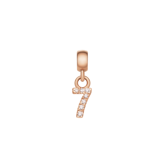 Daniel Wellington DW Charm Number 7 Rose Gold Daniel Wellington DW Charm Number 7 Rose Gold