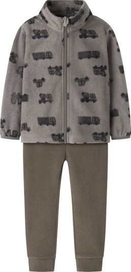 Name It Spektra Fleece Set Grå 116