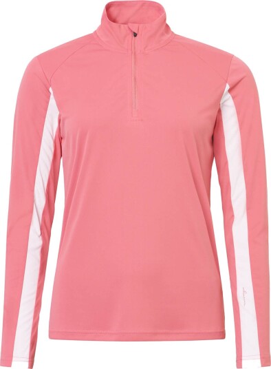 Abacus W Aloha Uv Longsleeve Golfgenser dame 410 Lipstick X Small