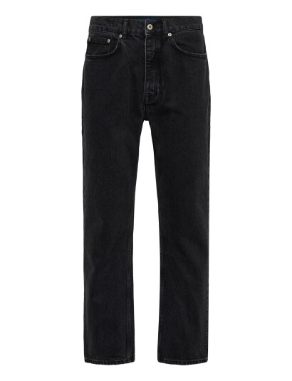 Garment Project Loose Five Pocket Jeans Stone Was Black 36 Garment Project Loose Five Pocket Jeans Stone Was Black 36