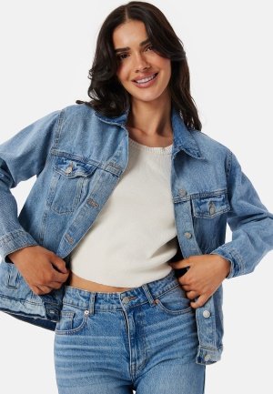 BUBBLEROOM Meya Denim Jacket Light blue S BUBBLEROOM Meya Denim Jacket Light blue S