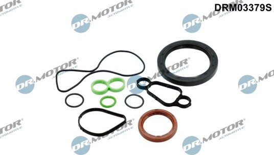 Tetningssett, veivhus DR.MOTOR AUTOMOTIVE DRM03379S Tetningssett, veivhus DR.MOTOR AUTOMOTIVE DRM03379S