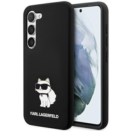 Karl Lagerfeld Klhcs24ssnchbck S24 S921 Hardcase Svart/Svart Silikon Choupette