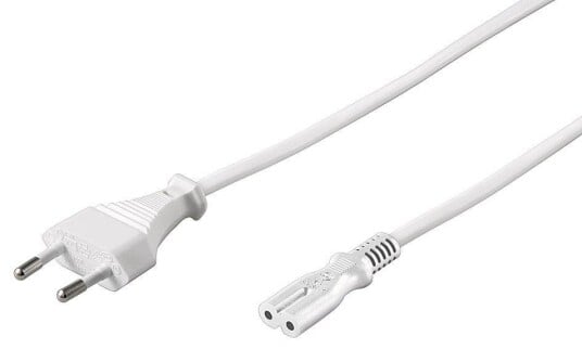 Microconnect Power Cord Notebook 0.5m White Microconnect Power Cord Notebook 0.5m White