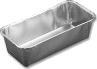 Alubakke 1500 Ml 251X122x68 Mm Kraftig,6 Pk X 100 Stk/Krt