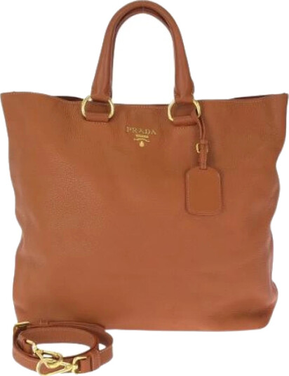 Prada Vintage Dame Brun