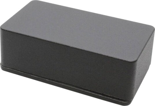 Hammond Electronics 1590WB2BK 112 × 60 × 38 mm Støpt Aluminium Sort Kabinett