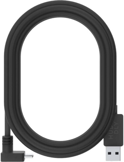 Huddly Usb-c To Usb-a Cable Angeled 5m Huddly Usb-c To Usb-a Cable Angeled 5m