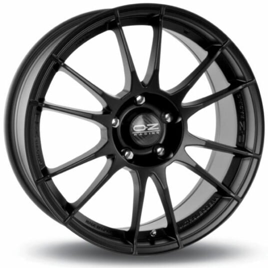 Oz Ultraleggera Matt Black 8x18 5x100 ET48 B68 Oz Ultraleggera Matt Black 8x18 5x100 ET48 B68