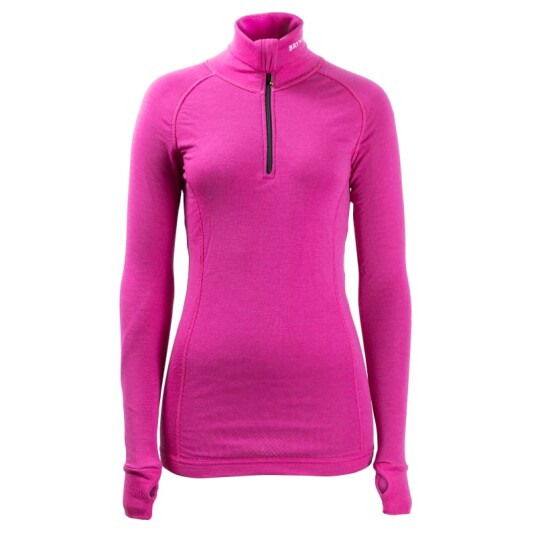 Brynje Women's Arctic Zip Polo Rosa XS Woman Brynje Women's Arctic Zip Polo Rosa XS Woman