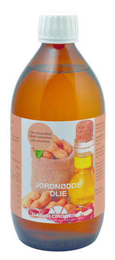 Natur Drogeriet Natur-Drogeriet Peanøttolje 500ml Natur Drogeriet Natur-Drogeriet Peanøttolje 500ml