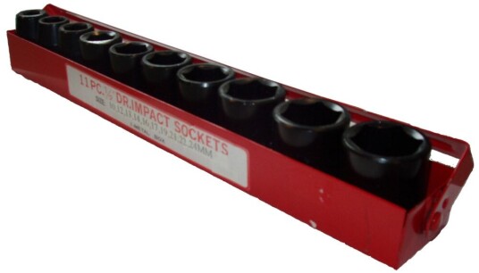 Drift-Air Pipenøkler 1/2" 10–24 Mm 6-Kant 10 Deler