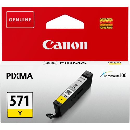 Canon Blekk Gul Cli-571y