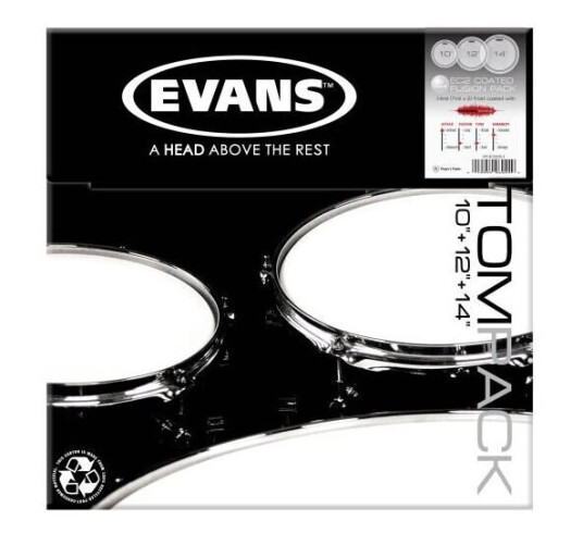 Evans Etp-Ec2sctd-F Tom Pack Edge Control Coated Fusion 10, 12, 14 Evans Etp-Ec2sctd-F Tom Pack Edge Control Coated Fusion 10, 12, 14