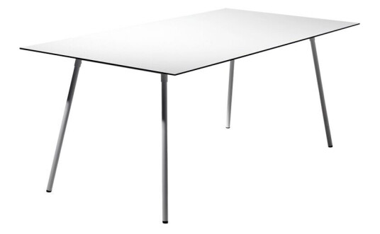 SMD Design Ella spisebord rektangulært Hvit, 180 x 90 cm